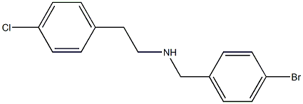 [(4-bromophenyl)methyl][2-(4-chlorophenyl)ethyl]amine Struktur