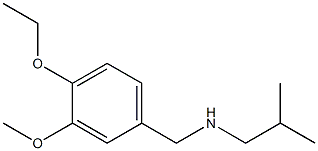 [(4-ethoxy-3-methoxyphenyl)methyl](2-methylpropyl)amine Struktur