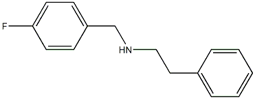 [(4-fluorophenyl)methyl](2-phenylethyl)amine Struktur