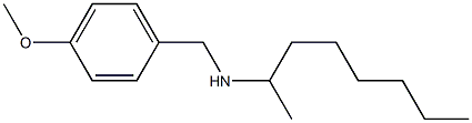 [(4-methoxyphenyl)methyl](octan-2-yl)amine Struktur