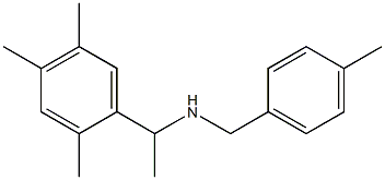 [(4-methylphenyl)methyl][1-(2,4,5-trimethylphenyl)ethyl]amine Struktur