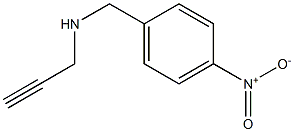 [(4-nitrophenyl)methyl](prop-2-yn-1-yl)amine Struktur