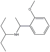 [1-(2-methoxyphenyl)ethyl](pentan-3-yl)amine Struktur