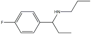 [1-(4-fluorophenyl)propyl](propyl)amine Struktur