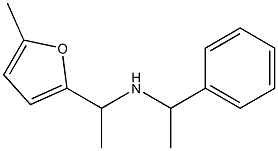 [1-(5-methylfuran-2-yl)ethyl](1-phenylethyl)amine Struktur