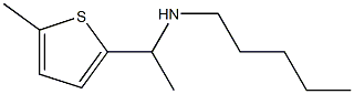 [1-(5-methylthiophen-2-yl)ethyl](pentyl)amine Struktur