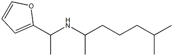 [1-(furan-2-yl)ethyl](6-methylheptan-2-yl)amine Struktur