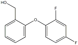 [2-(2,4-difluorophenoxy)phenyl]methanol Struktur