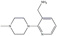 [2-(4-methylpiperazin-1-yl)pyridin-3-yl]methylamine Struktur