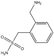 [2-(aminomethyl)phenyl]methanesulfonamide Struktur