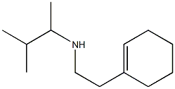 [2-(cyclohex-1-en-1-yl)ethyl](3-methylbutan-2-yl)amine Struktur