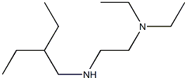 [2-(diethylamino)ethyl](2-ethylbutyl)amine Struktur