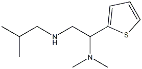 [2-(dimethylamino)-2-(thiophen-2-yl)ethyl](2-methylpropyl)amine Struktur