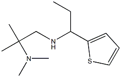 [2-(dimethylamino)-2-methylpropyl][1-(thiophen-2-yl)propyl]amine Struktur