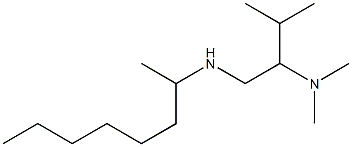 [2-(dimethylamino)-3-methylbutyl](octan-2-yl)amine Struktur