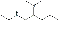 [2-(dimethylamino)-4-methylpentyl](propan-2-yl)amine Struktur