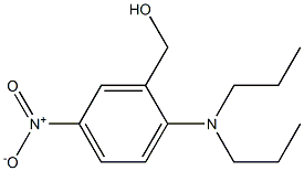 [2-(dipropylamino)-5-nitrophenyl]methanol Struktur