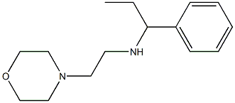 [2-(morpholin-4-yl)ethyl](1-phenylpropyl)amine Struktur