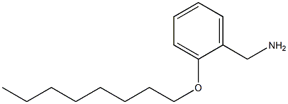 [2-(octyloxy)phenyl]methanamine Struktur