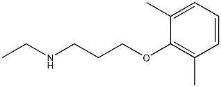 [3-(2,6-dimethylphenoxy)propyl](ethyl)amine Struktur