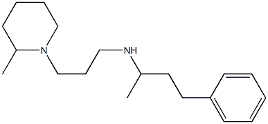 [3-(2-methylpiperidin-1-yl)propyl](4-phenylbutan-2-yl)amine Struktur