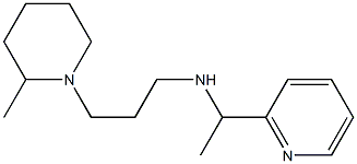 [3-(2-methylpiperidin-1-yl)propyl][1-(pyridin-2-yl)ethyl]amine Struktur