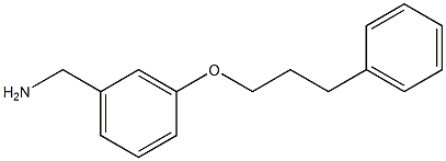 [3-(3-phenylpropoxy)phenyl]methanamine Struktur