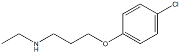 [3-(4-chlorophenoxy)propyl](ethyl)amine Struktur