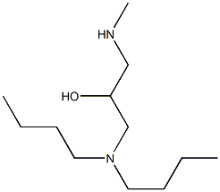 [3-(dibutylamino)-2-hydroxypropyl](methyl)amine Struktur