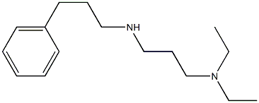 [3-(diethylamino)propyl](3-phenylpropyl)amine Struktur