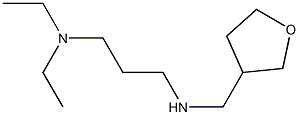 [3-(diethylamino)propyl](oxolan-3-ylmethyl)amine Struktur