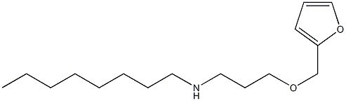 [3-(furan-2-ylmethoxy)propyl](octyl)amine Struktur