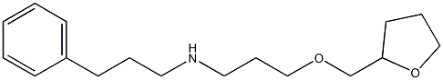 [3-(oxolan-2-ylmethoxy)propyl](3-phenylpropyl)amine Struktur