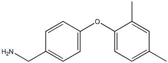 [4-(2,4-dimethylphenoxy)phenyl]methanamine Struktur