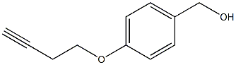 [4-(but-3-yn-1-yloxy)phenyl]methanol Struktur