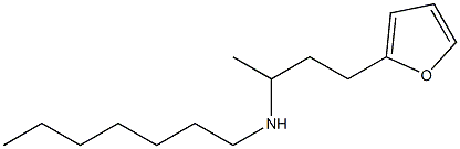 [4-(furan-2-yl)butan-2-yl](heptyl)amine Struktur