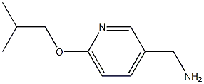 [6-(2-methylpropoxy)pyridin-3-yl]methanamine Struktur