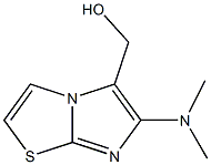 [6-(dimethylamino)imidazo[2,1-b][1,3]thiazol-5-yl]methanol Struktur