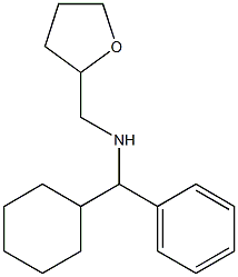 [cyclohexyl(phenyl)methyl](oxolan-2-ylmethyl)amine Struktur