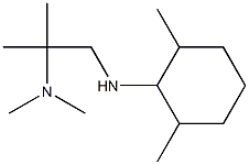 {1-[(2,6-dimethylcyclohexyl)amino]-2-methylpropan-2-yl}dimethylamine Struktur