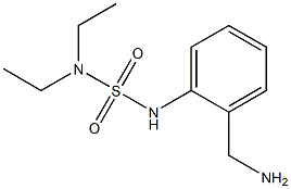 {2-[(diethylsulfamoyl)amino]phenyl}methanamine Struktur