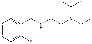 {2-[bis(propan-2-yl)amino]ethyl}[(2,6-difluorophenyl)methyl]amine Struktur