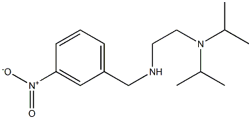 {2-[bis(propan-2-yl)amino]ethyl}[(3-nitrophenyl)methyl]amine Struktur