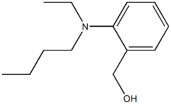 {2-[butyl(ethyl)amino]phenyl}methanol Struktur