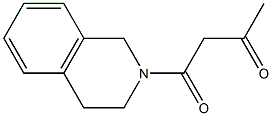 1-(1,2,3,4-tetrahydroisoquinolin-2-yl)butane-1,3-dione Struktur