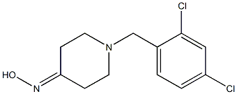 1-(2,4-dichlorobenzyl)piperidin-4-one oxime Struktur