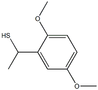 1-(2,5-dimethoxyphenyl)ethane-1-thiol Struktur