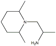 1-(2,6-dimethylpiperidin-1-yl)propan-2-amine Struktur