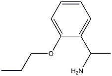 1-(2-propoxyphenyl)ethanamine Struktur