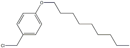 1-(chloromethyl)-4-(nonyloxy)benzene Struktur